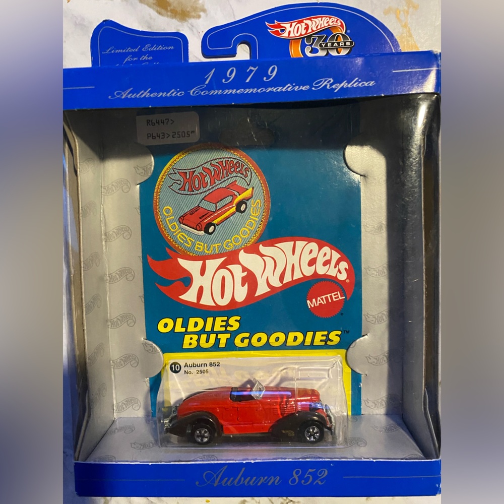 1998 Mattel Hot Wheels Oldies but Goodies Red Die-Cast Car NRFB